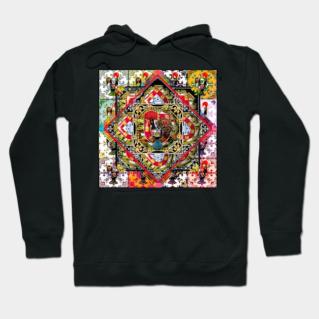 Portuguese folk art Hoodie by Azorean1963